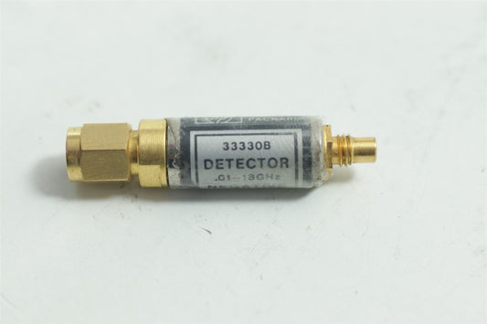HP 33330B RF Power Detector 0.01 - 18GHz Negative SMA