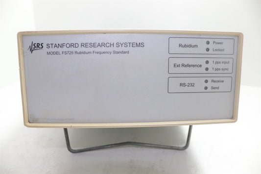 SRS Stanford Research Systems FS725 Rubidium Frequency Standard Uncalibrated As is