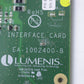 Lumenis Lightsheer Interface Card EA-1002400-B Assy EA-1002400 Rev G For Parts
