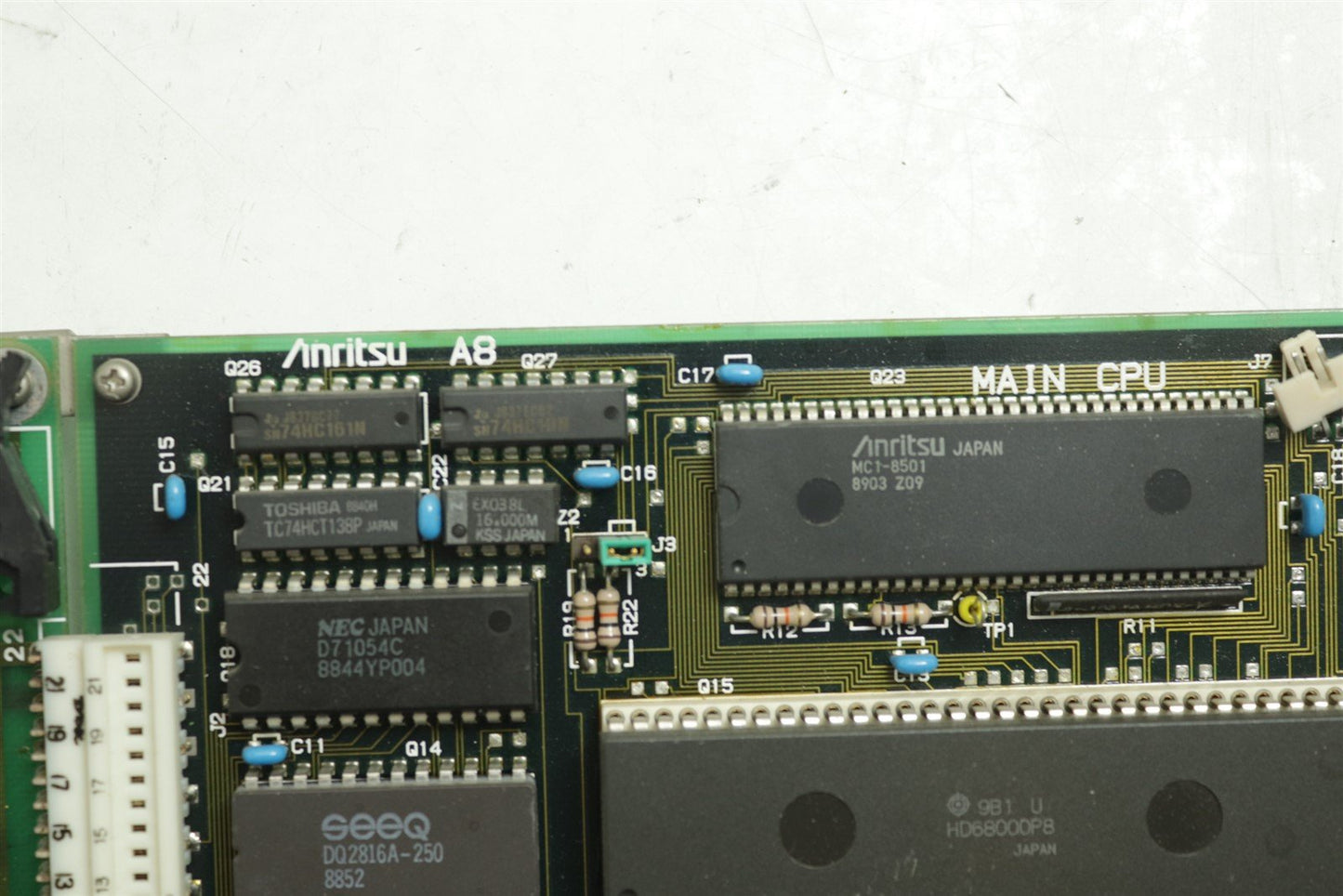 Anritsu A9 GP-IB 332U28859(Y2), A8 Main CPU 322U28843(Y4)