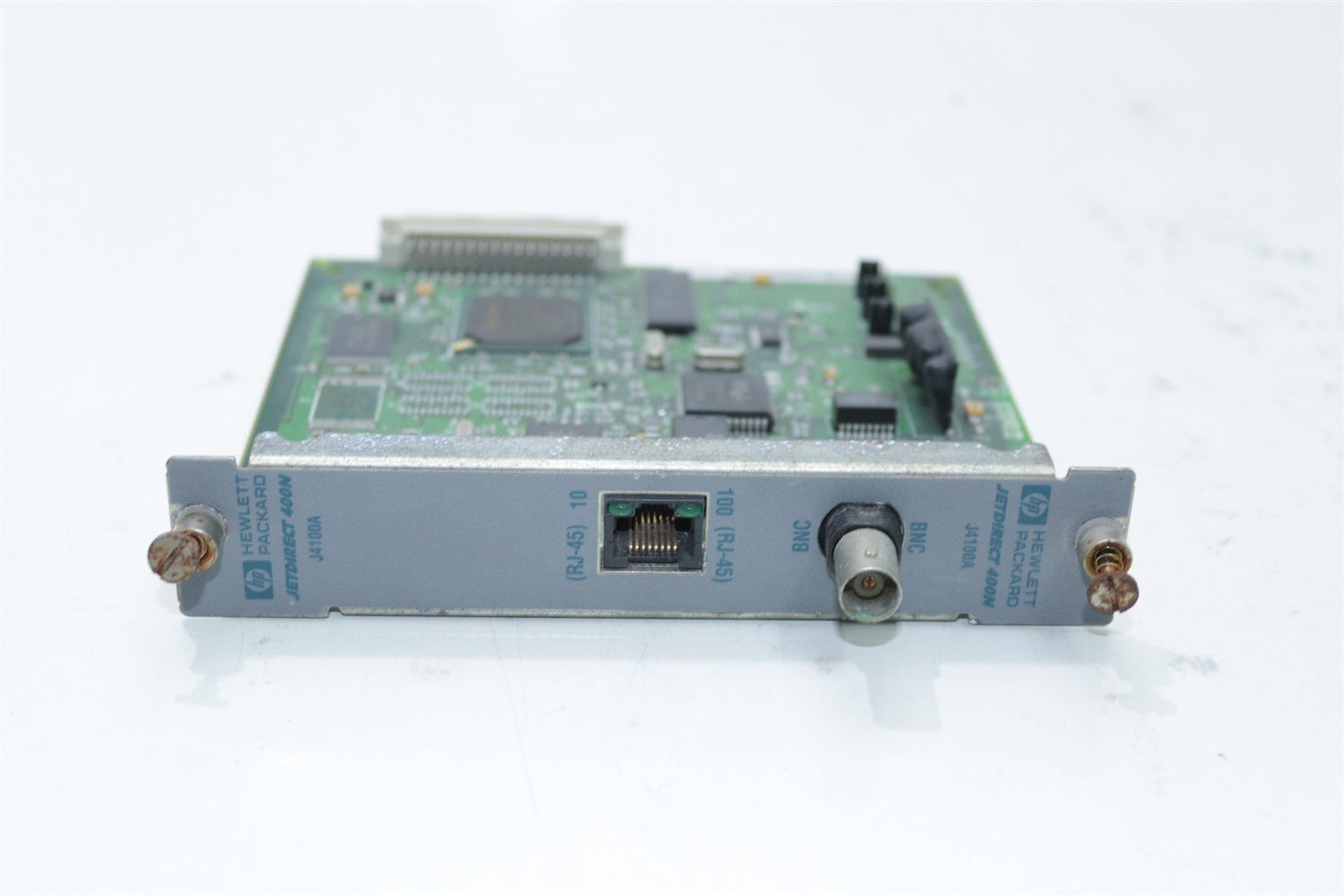 HP Agilent Jetdirect 400N Ethernet BNC Print Server Card Unit Assy J4100-60002