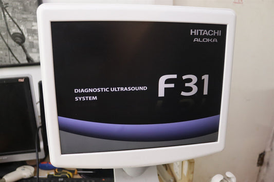 Hitachi Aloka Ultrasound F31 3 Probes Included