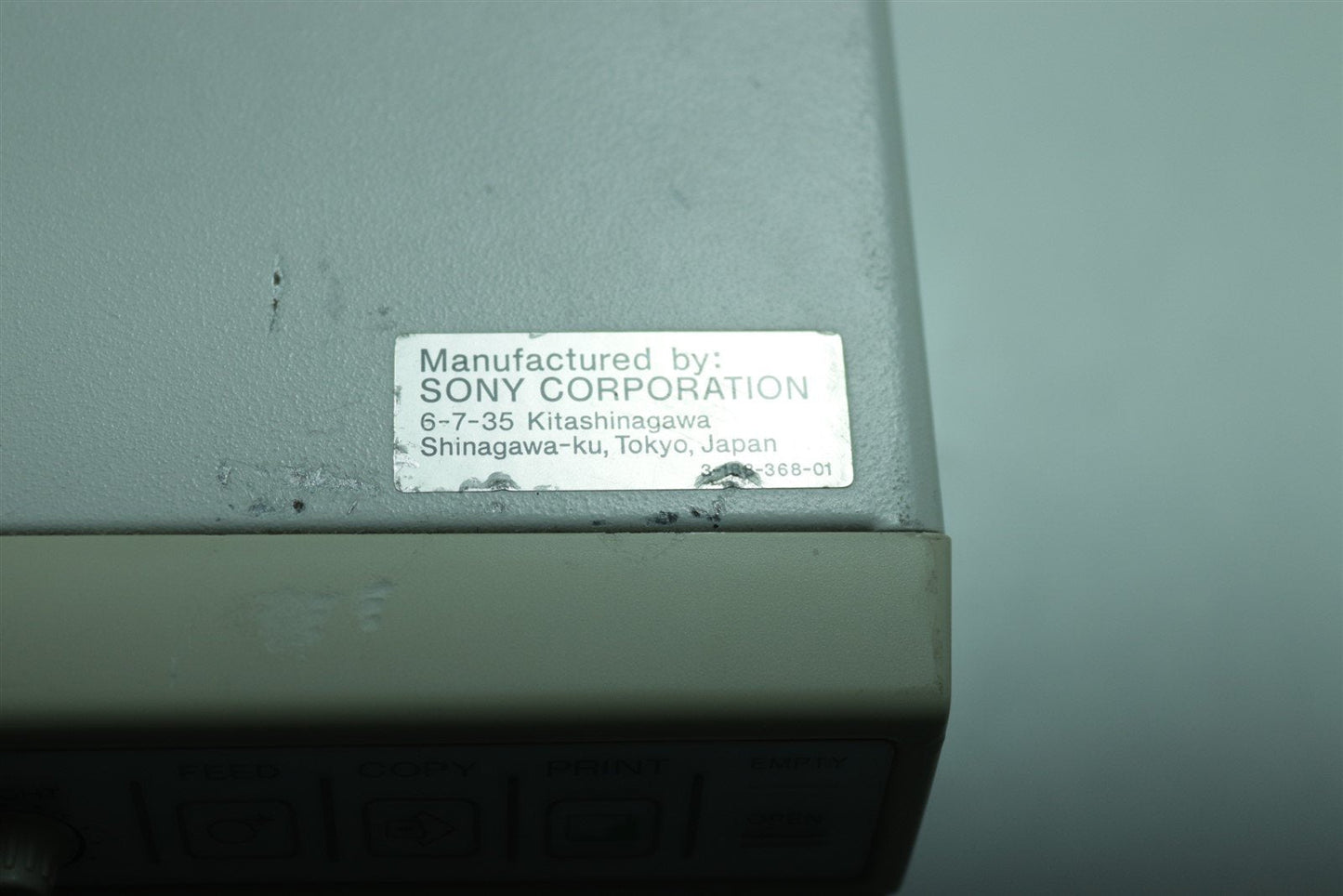 Sony Video Graphic Printer UP-895CE Tested