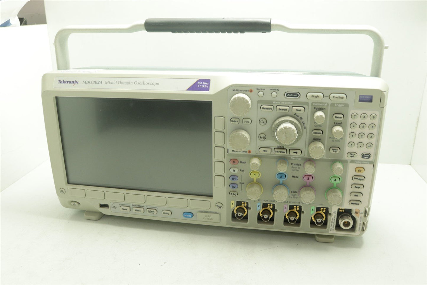 Tektronix MDO3024 200 MHz Mixed Domain Oscilloscope