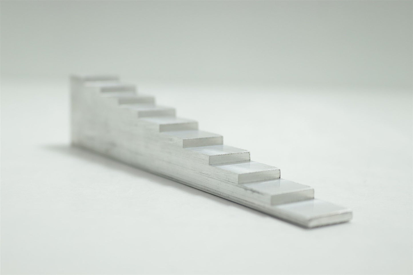 X-Ray Phantom 10 Step 3mm Aluminum Wedge Test Pattern QC DR CR Calibration