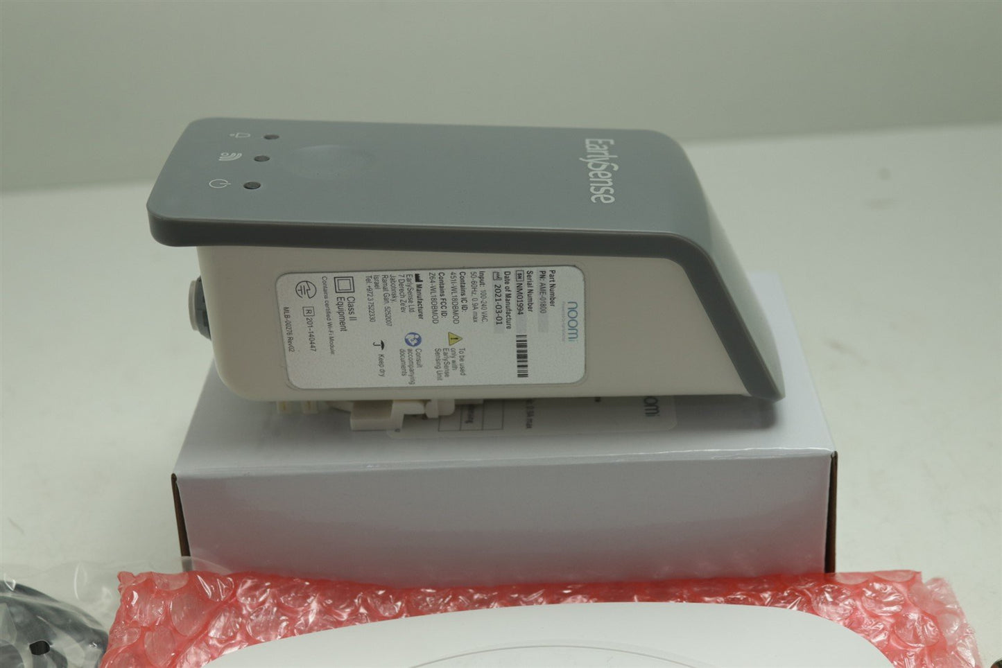 EarlySense Noomi Wellness Solution, Device + Cradle + Sensor