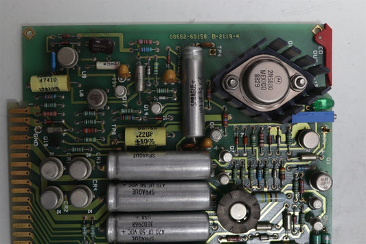 HP/Agilent 8662A Synthesized Signal Generator 08662-60158 Power Supply Card