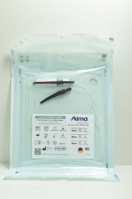 NEW Alma Laser Surgery Fiber Radial Emission 400µm Stopper