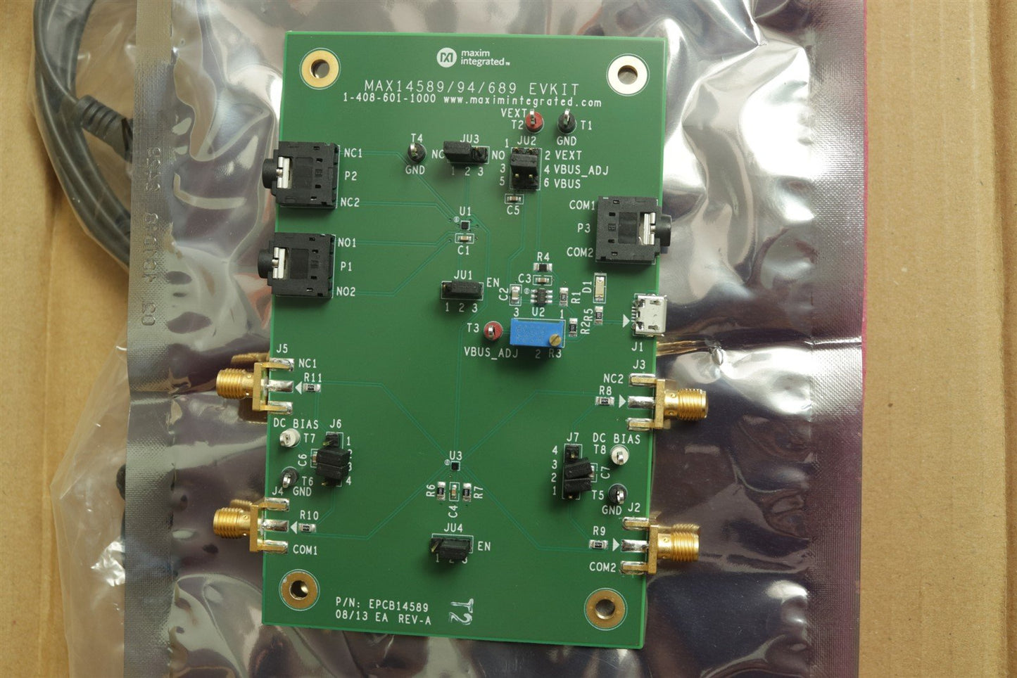 Analog Devices Inc. Switch IC Development Tools Eval Kit MAX14589