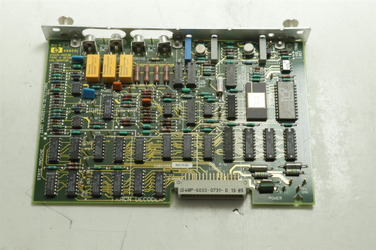 HP 3326A Frac N Decoder/Calibator Card 03326-66536 Assy
