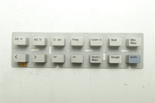 HP Agilent 34401A Digital Multimeter 6½ Digits Front Panel Buttons