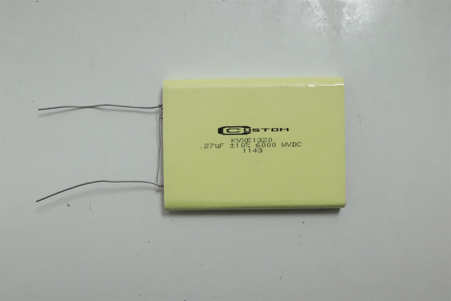 Custom Capacitor KVXE1320 27uF ±10% 6000 WVDC 1143