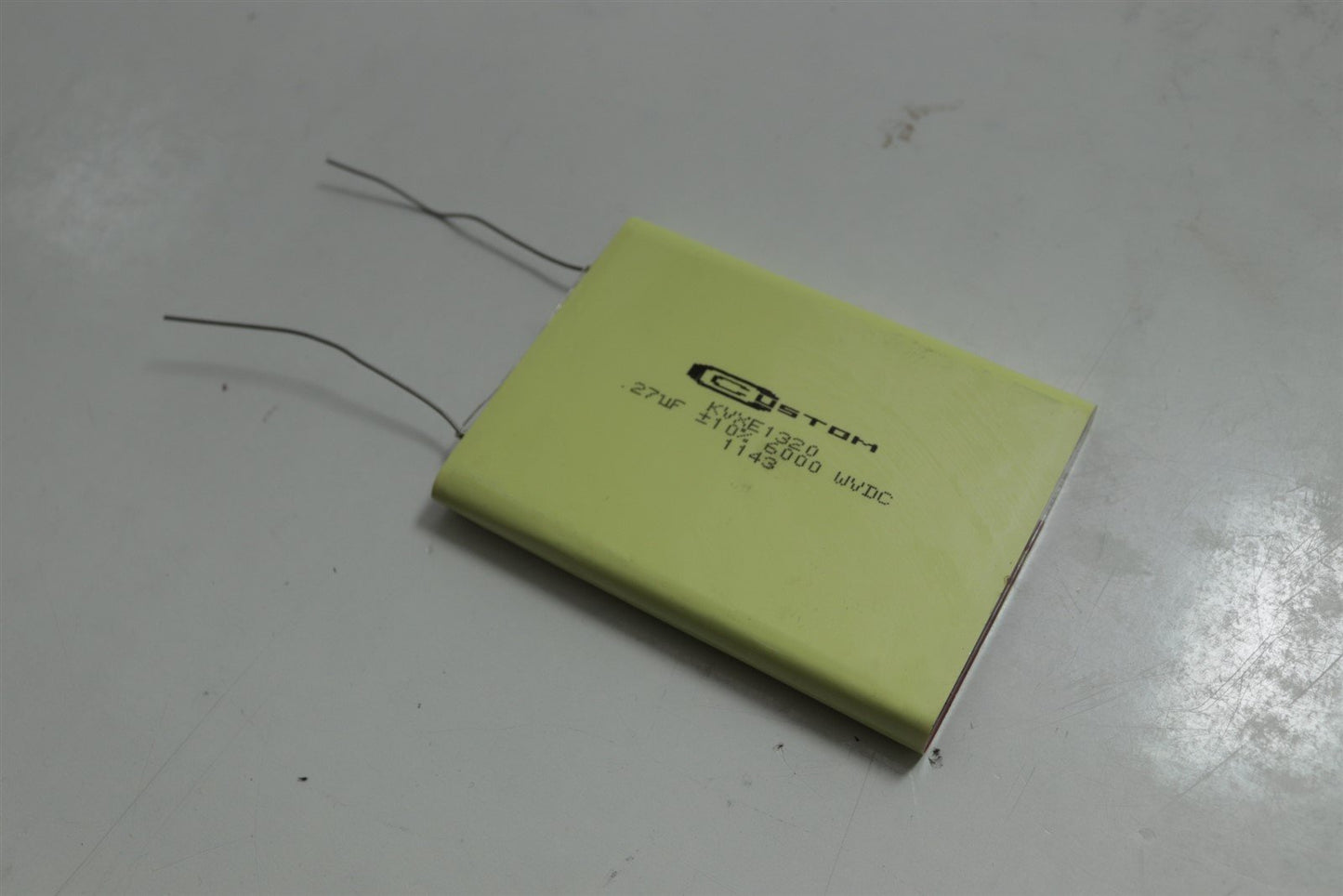 Custom Capacitor KVXE1320 27uF ±10% 6000 WVDC 1143