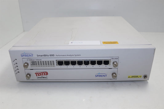 Spirent SmartBits 600 Performance Analysis System SMB-0600 LAN-3100A