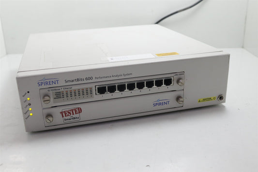 Spirent SmartBits 600 Performance Analysis System SMB-0600 LAN-3100A