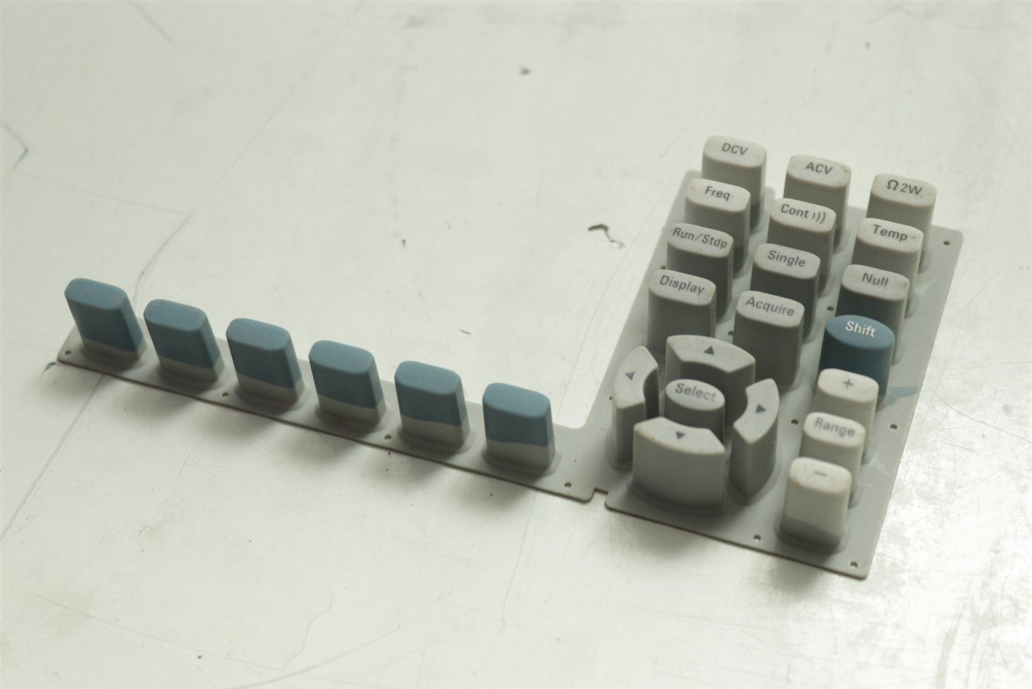 HP Agilent 34461 Digital Multimeter 6½ Digits Front Panel Rubber Buttons