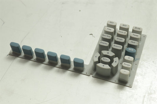 HP Agilent 34461 Digital Multimeter 6½ Digits Front Panel Rubber Buttons