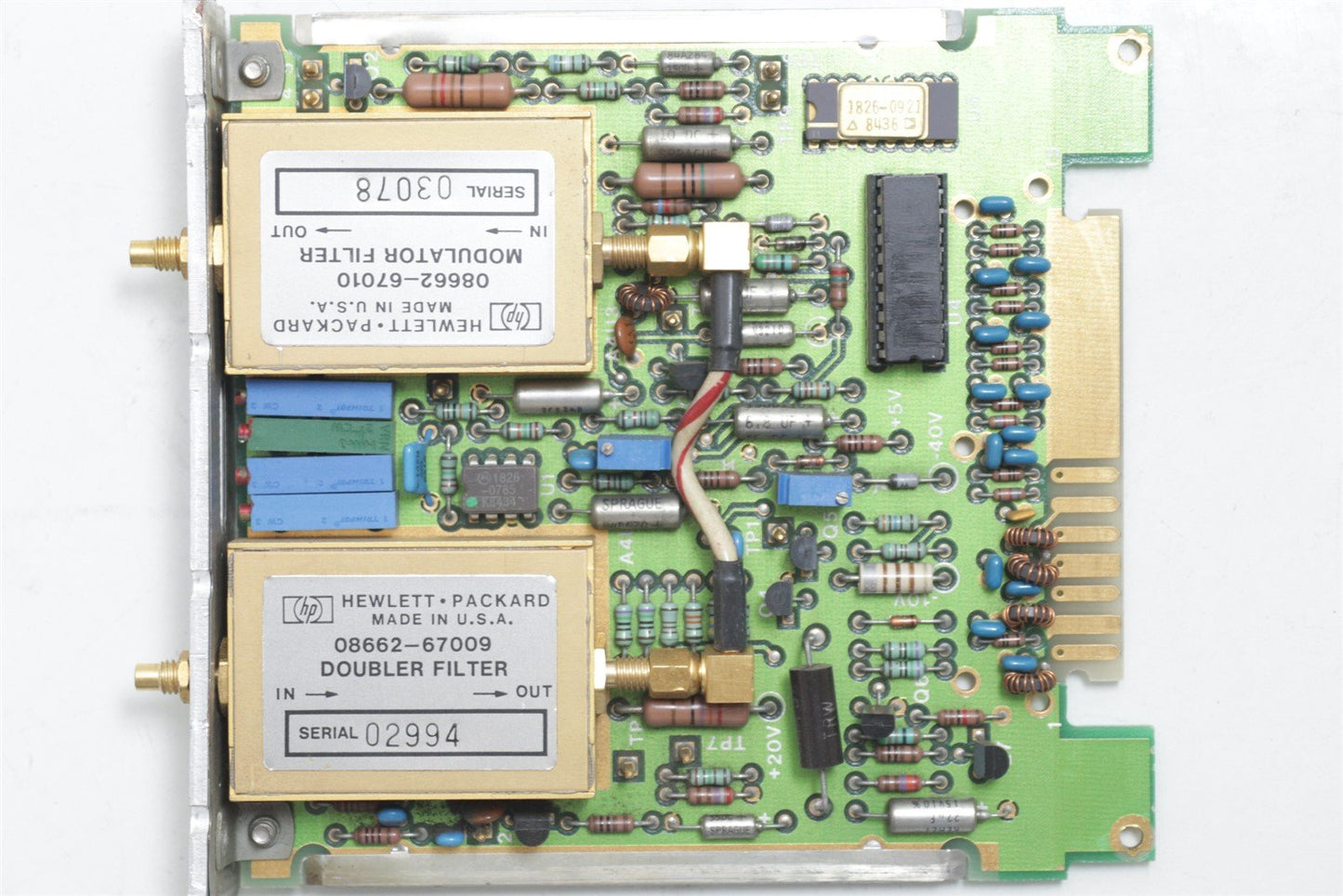 Agilent HP 08662-60303 A4A2 Doubler Assembly