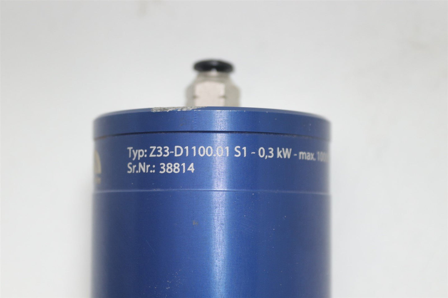 Jäger High Performance Spindles Z33-D1100.01 S1 0.3kW Max-100000 rpm