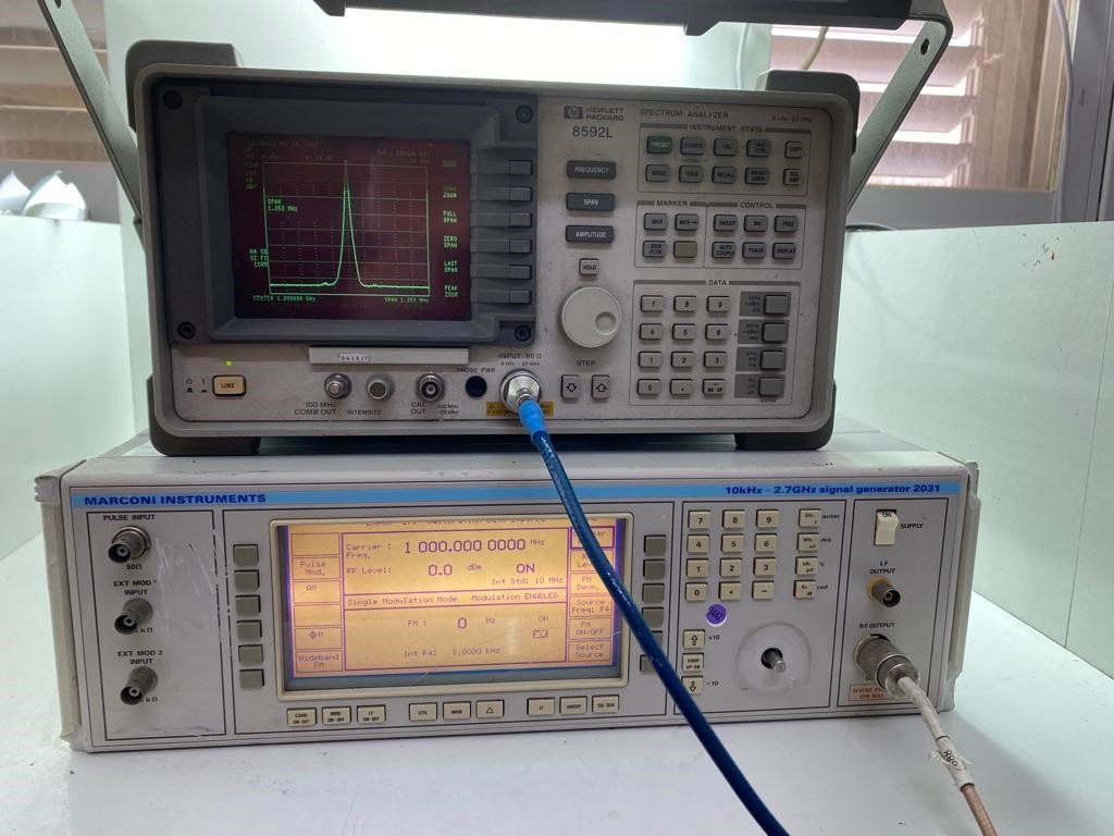 Marconi Instruments 2031 10kHz-2.7GHz Signal Generator OPT 02 Calibrated Tested
