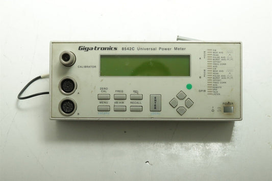 Gigatronics 8542C Universal Power Meter Front Panel